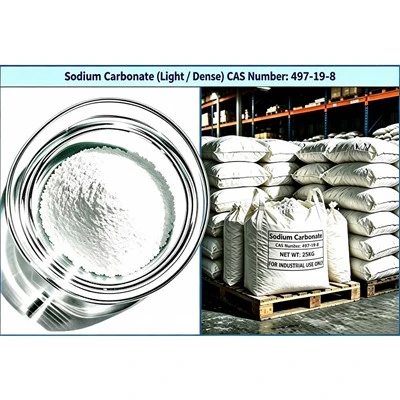 خاکستر سودا / کربنات سدیم (سبک / متراکم) CAS 497-19-8