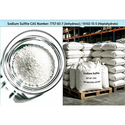سدیم سولفیت بی آب CAS 7757-83-7